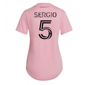 Inter Miami Sergio Busquets #5 Hemmatröja Kvinnor 2023-24 Kortärmad